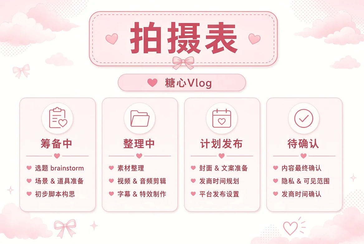内容准备状态